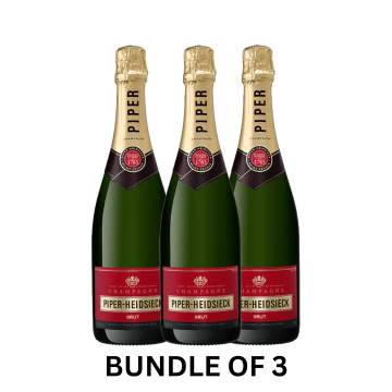 [Bundle of 3] Piper Heidsieck Brut, 750ml